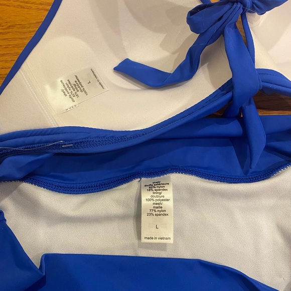 New Maurices American Beach bikini top and bottom size L - Picture 8 of 9